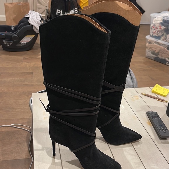 Maryana Lace Up Boots Schutz size 8 - Picture 4 of 11